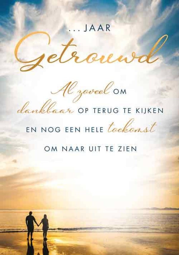... Jaar getrouwd - wenskaart Moments