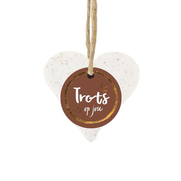 Trots op jou - zeephart zand - 100% LEUK