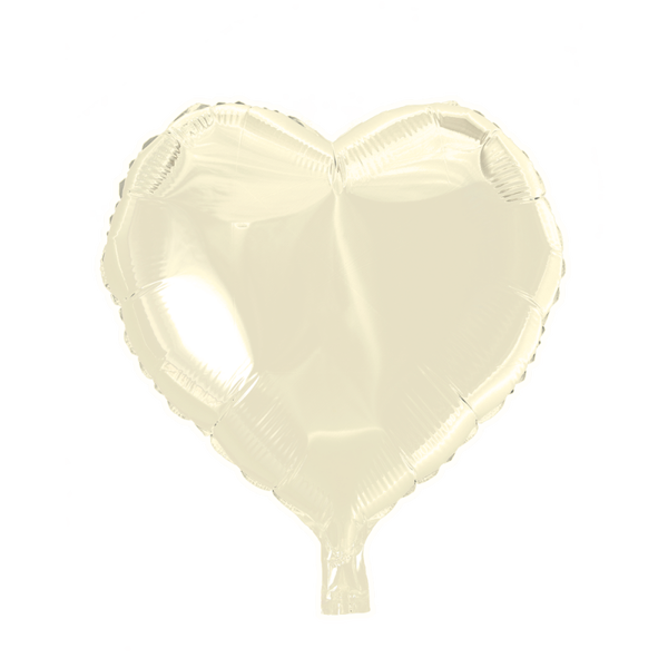 Hart ivoor - folieballon
