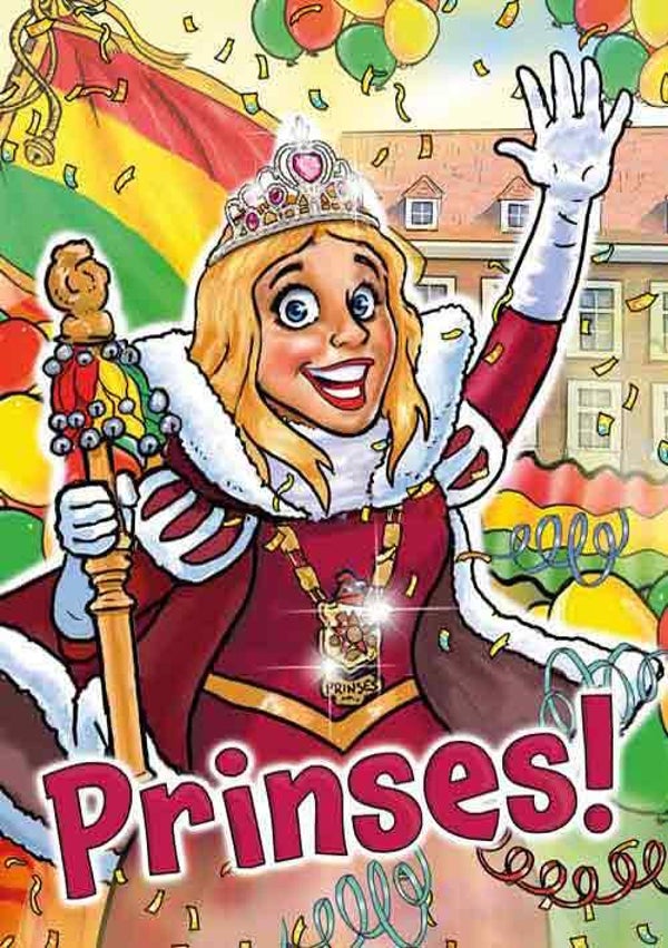 Prinses- wenskaart Carnaval