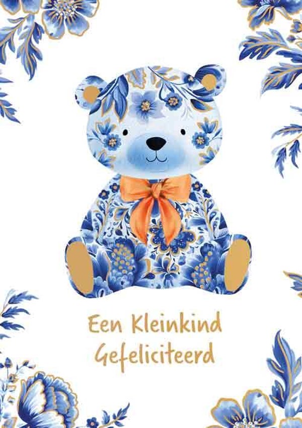 Een kleinkind - wenskaart Azul