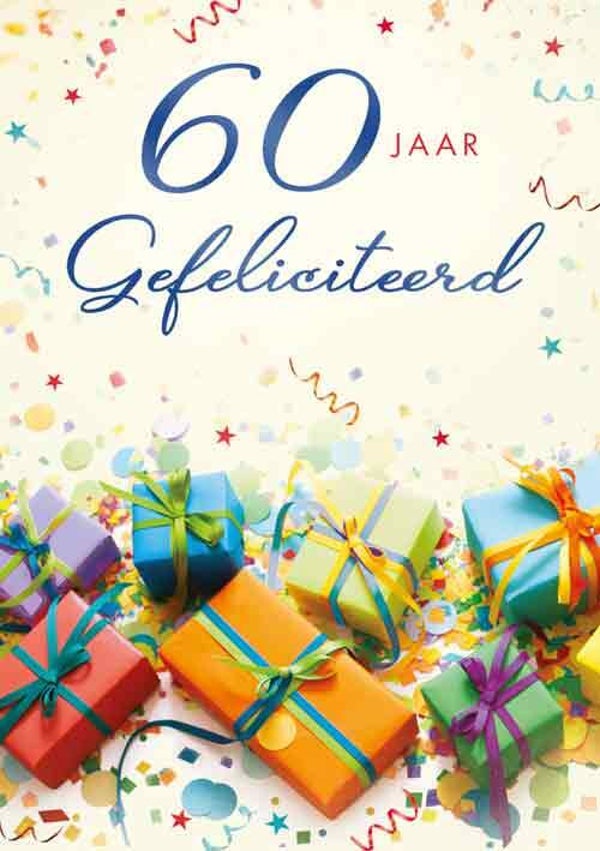 60 Jaar- wenskaart Moments