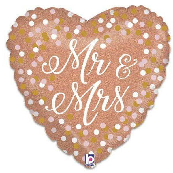 Mr & Mrs - folieballon