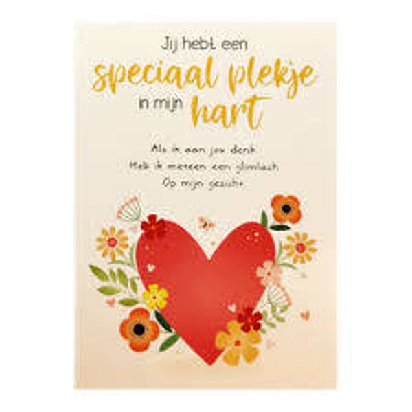 Knuffel - wenskaart Intense