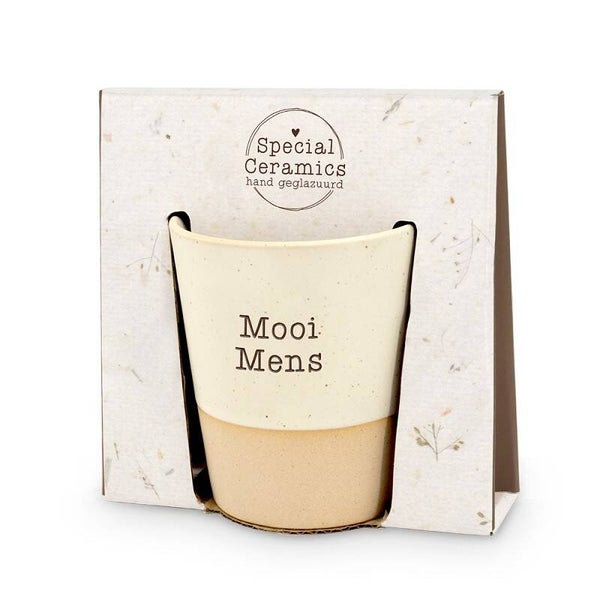 Mooi mens - special ceramics beker