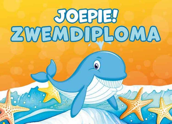 Zwemdiploma - wenskaart Mixx