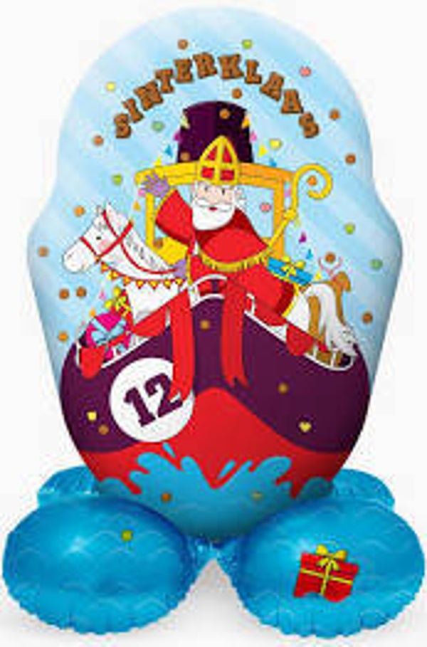 Sinterklaas pakjesboot - folieballon