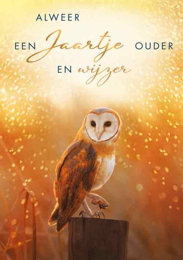 Jaartje wijzer - wenskaart Moments