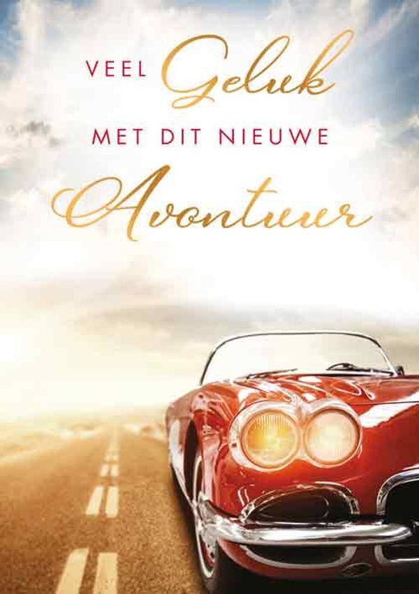 Nieuw avontuur - wenskaart Moments