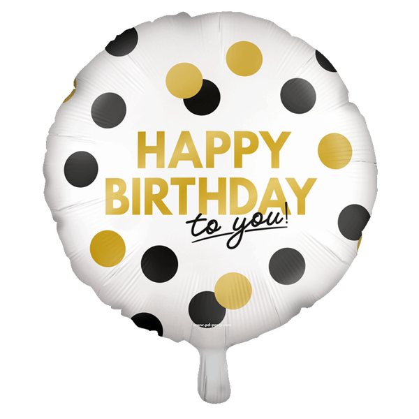 Happy birthday - folieballon