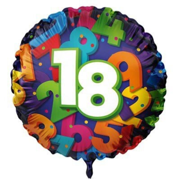 18 Jaar - folieballon