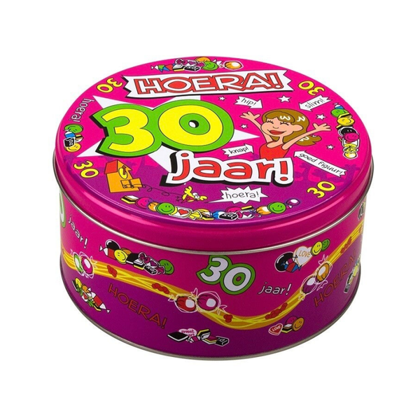 30 Jaar vrouw - snoeptrommel