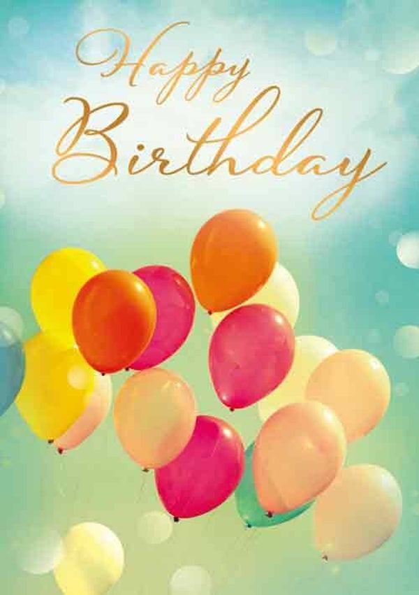 Happy birthday - wenskaart Moments