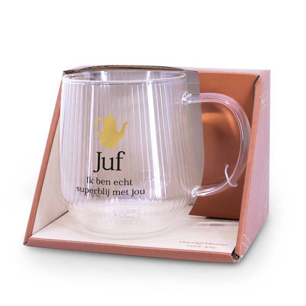 Juf - theeglas
