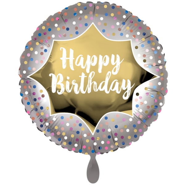 Happy birthday - folieballon