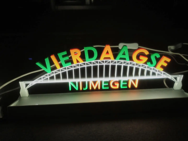 3D print 4Daagse -  waalbrug Nijmegen