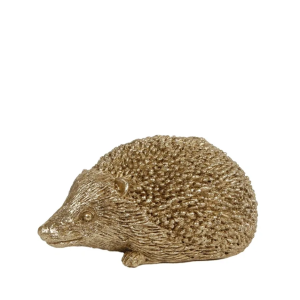 Sculptuur Egel S -  goud