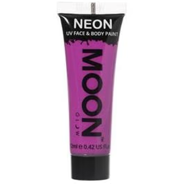 Moon Neon uv face & body paint - paars