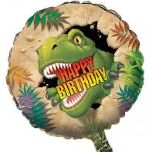 Happy birthday dino - folieballon