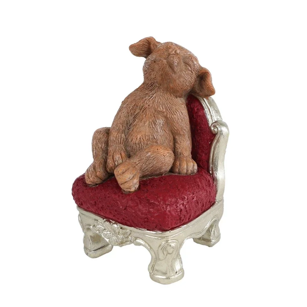 Sculptuur Dog chair - hond