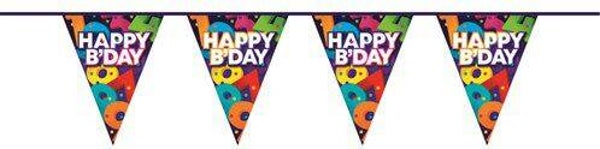 Happy birthday - vlaggenlijn