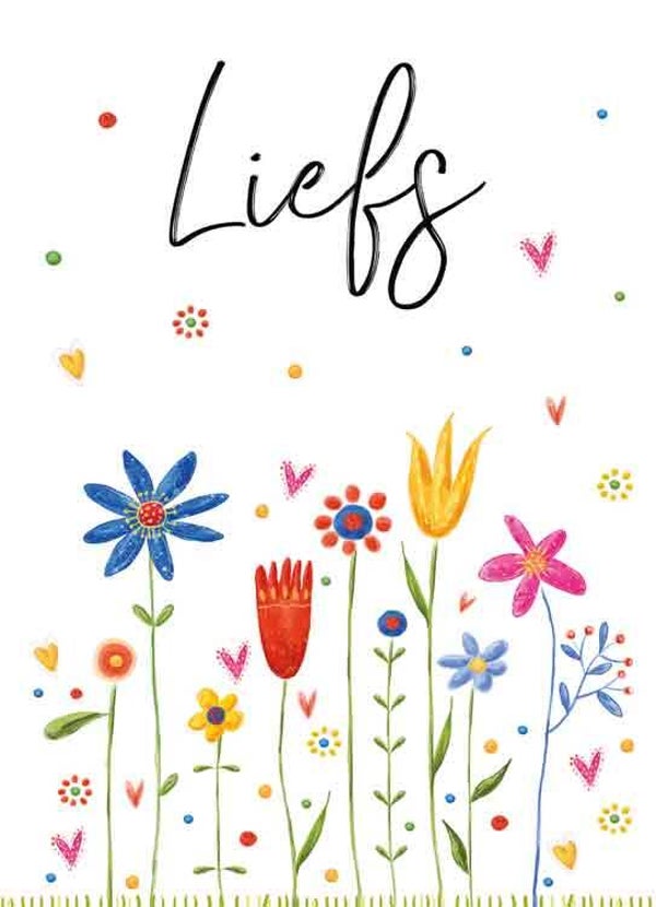 Liefs - wenskaart Mixx