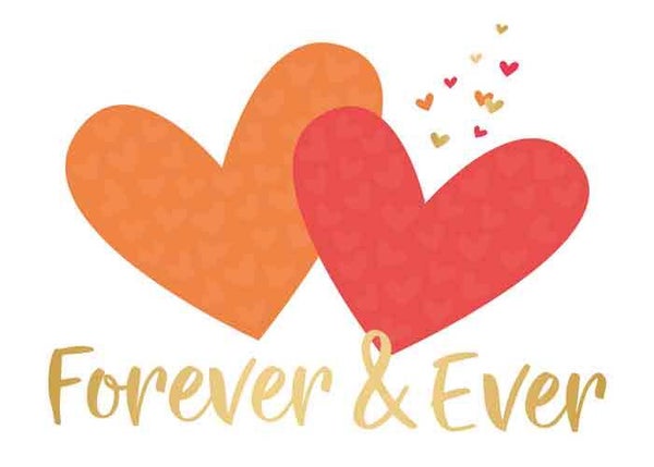 Forever & Ever - wenskaart Daisy