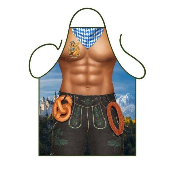 Oktoberfest - schort lederhose