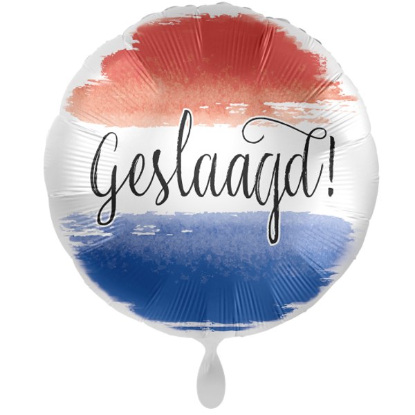 Geslaagd vlag - folieballon