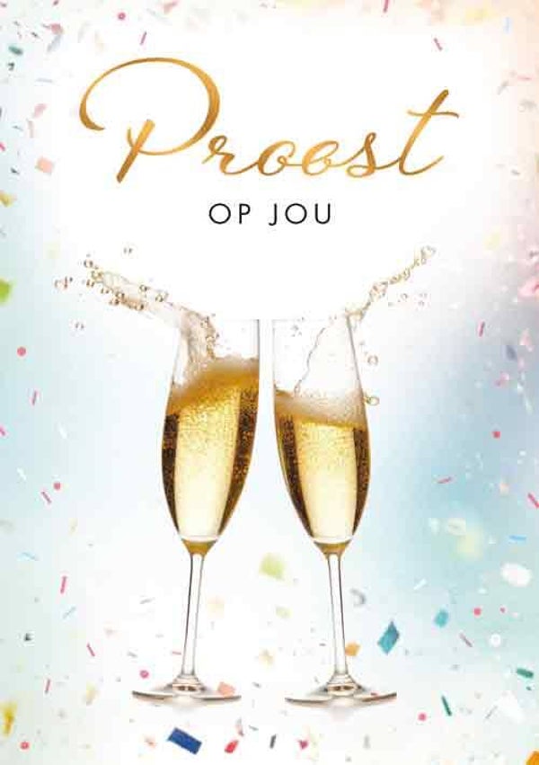 Proost op jou - wenskaart Moments