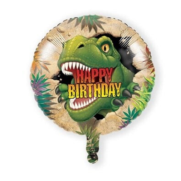 Dino happy birthday! - folieballon