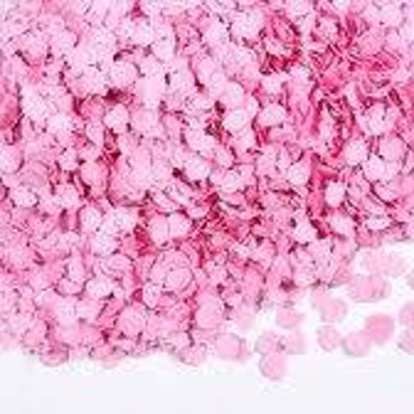 Confetti - licht roze