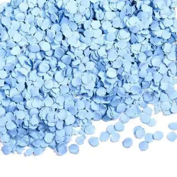 Confetti - licht blauw