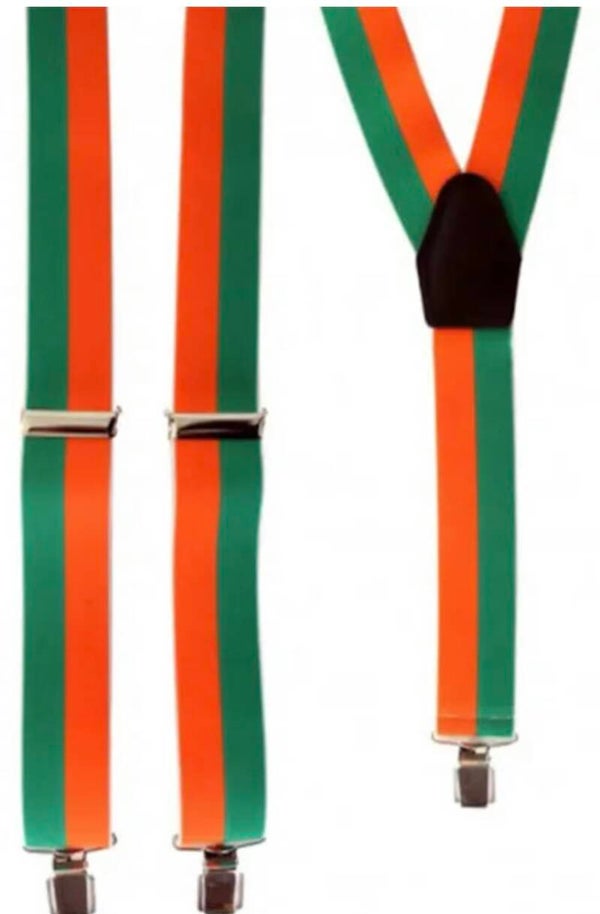 Bretels oranje - groen / 4daagse