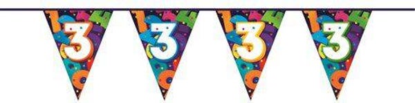 3 Jaar - vlaggenlijn