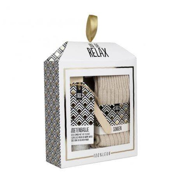 In de relax -  cadeauset - 100% LEUK