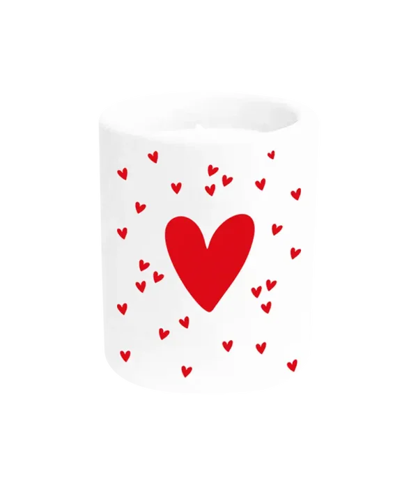 Hartjes - Valentijn cement candle