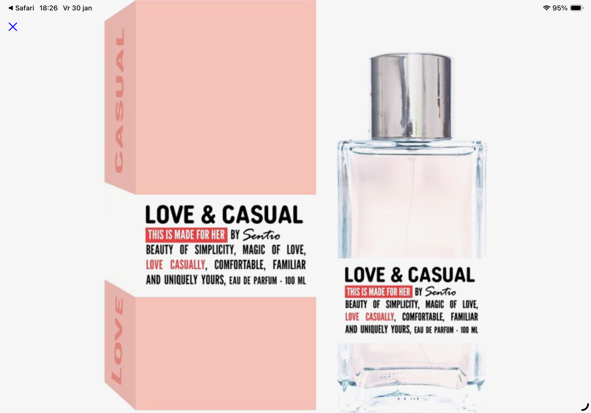 Love & Casual this is made for her - parfum