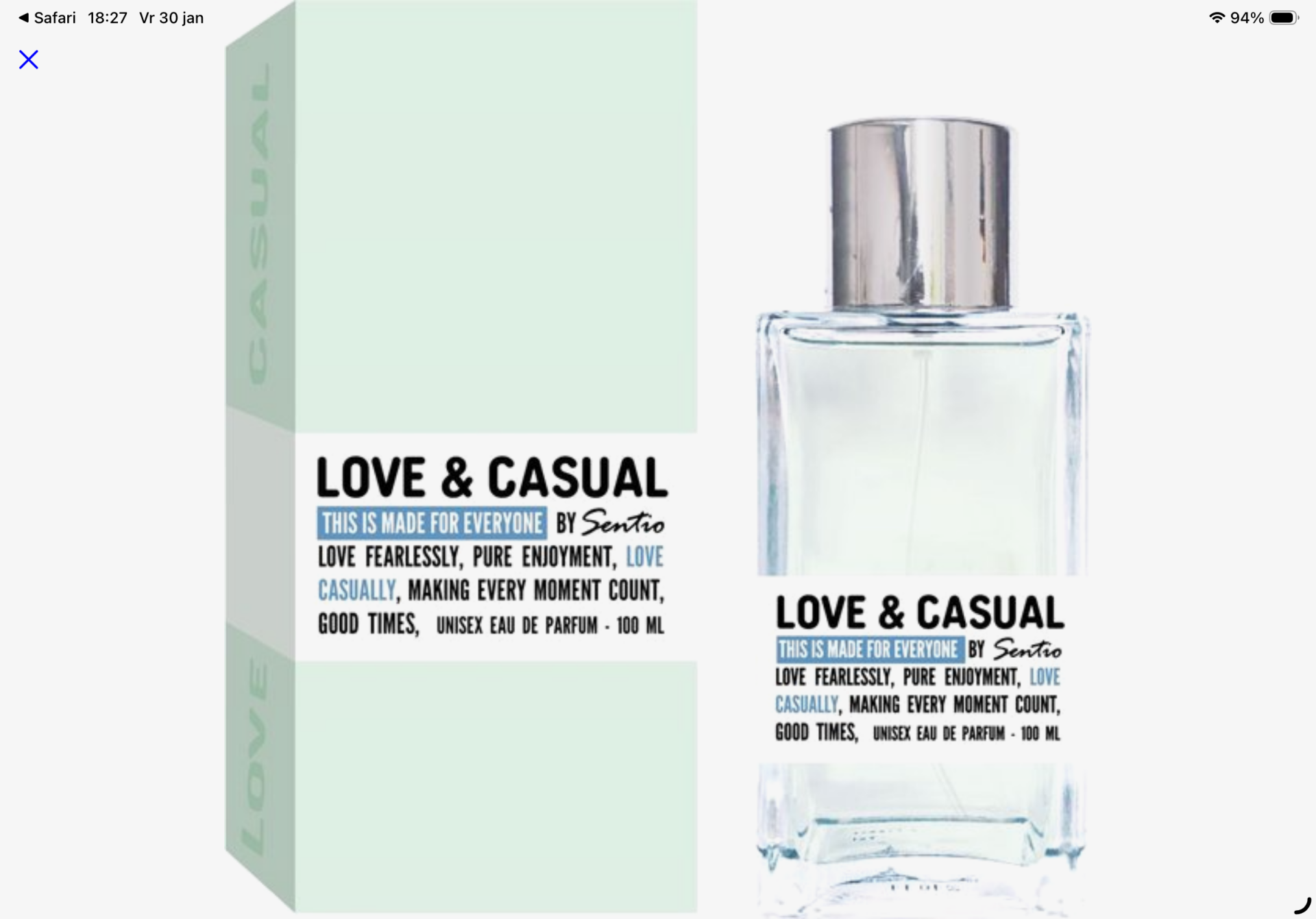 Love & Casual this is made for e everyone - parfum