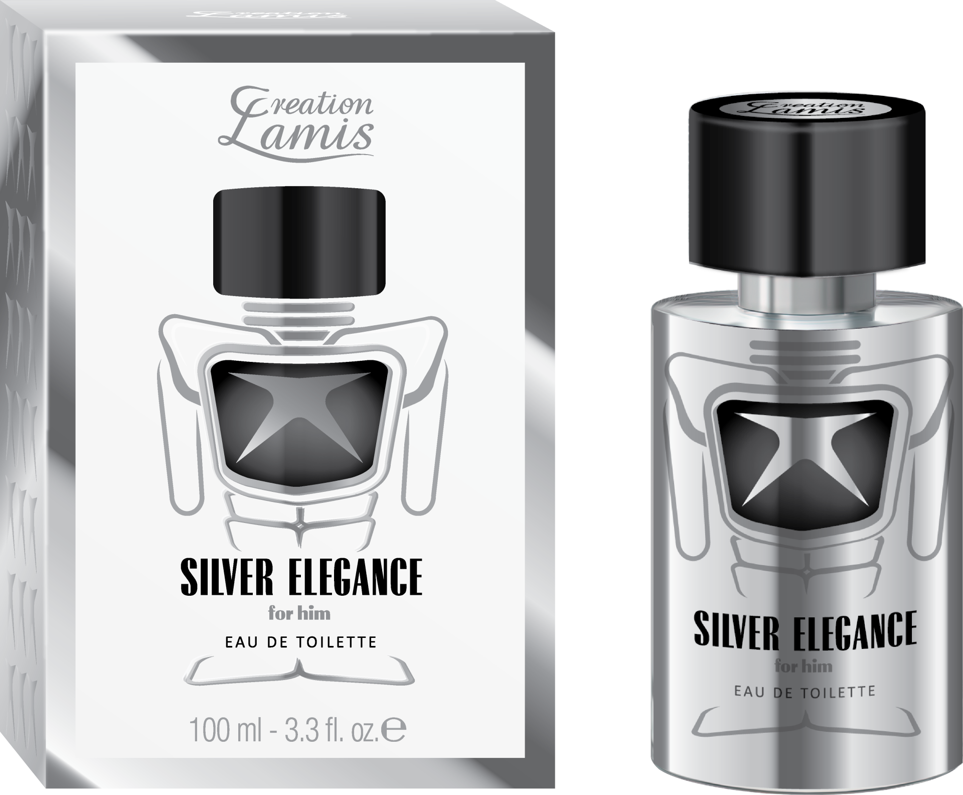 Silver élégance for him - eau de toilette