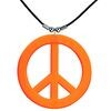 Ketting  hippie - oranje