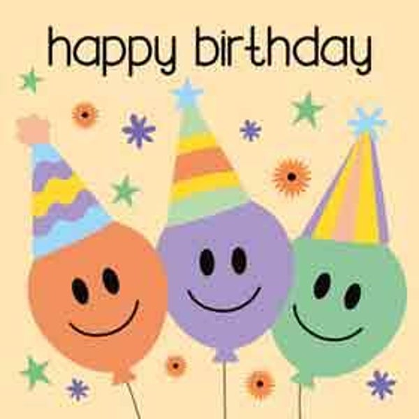 Happy birthday - kadokaartje voor jou