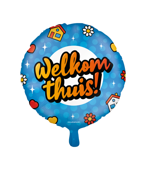Welkom thuis! - folieballon