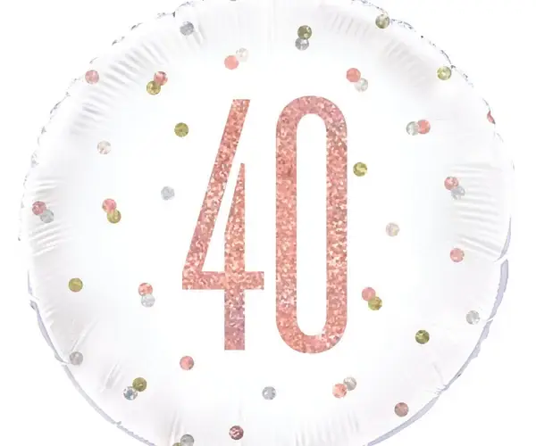 40 Jaar - folieballon