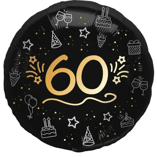 60 Jaar - folieballon