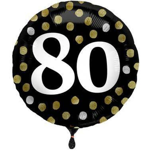 80 Jaar - folieballon