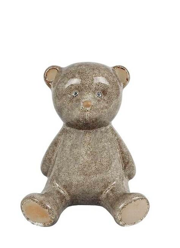 Sculptuur Teddybeer - zittend
