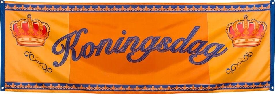 Banner - koningsdag