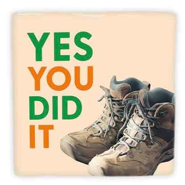Yes you did it - keramische tegel wandelschoenen