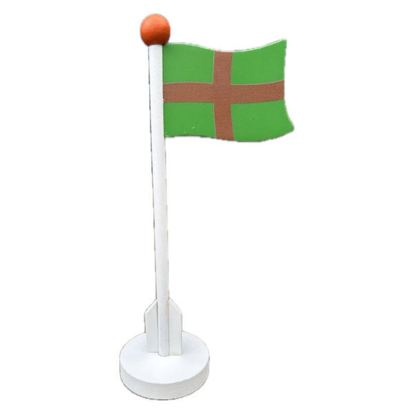 4Daagsevlag hout - groen/oranje